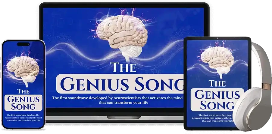 the genius song order now on laptop tablet and phone with headphones